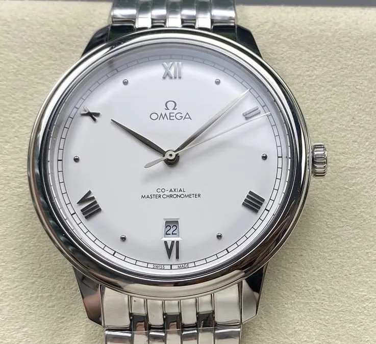 KZ Factory Omega De Ville 434.10.40.20.02.001 1:1 Best Edition Replica Watch